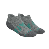 The Intramural Champ | Gray Stay Weird Heel Hammock™ Ankle Socks from Shinesty
