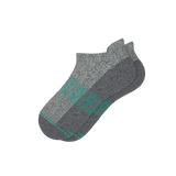 The Intramural Champ | Gray Stay Weird Heel Hammock™ Ankle Socks from Shinesty
