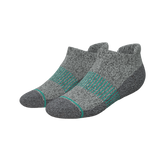 The Intramural Champ | Gray Stay Weird Heel Hammock™ Ankle Socks from Shinesty