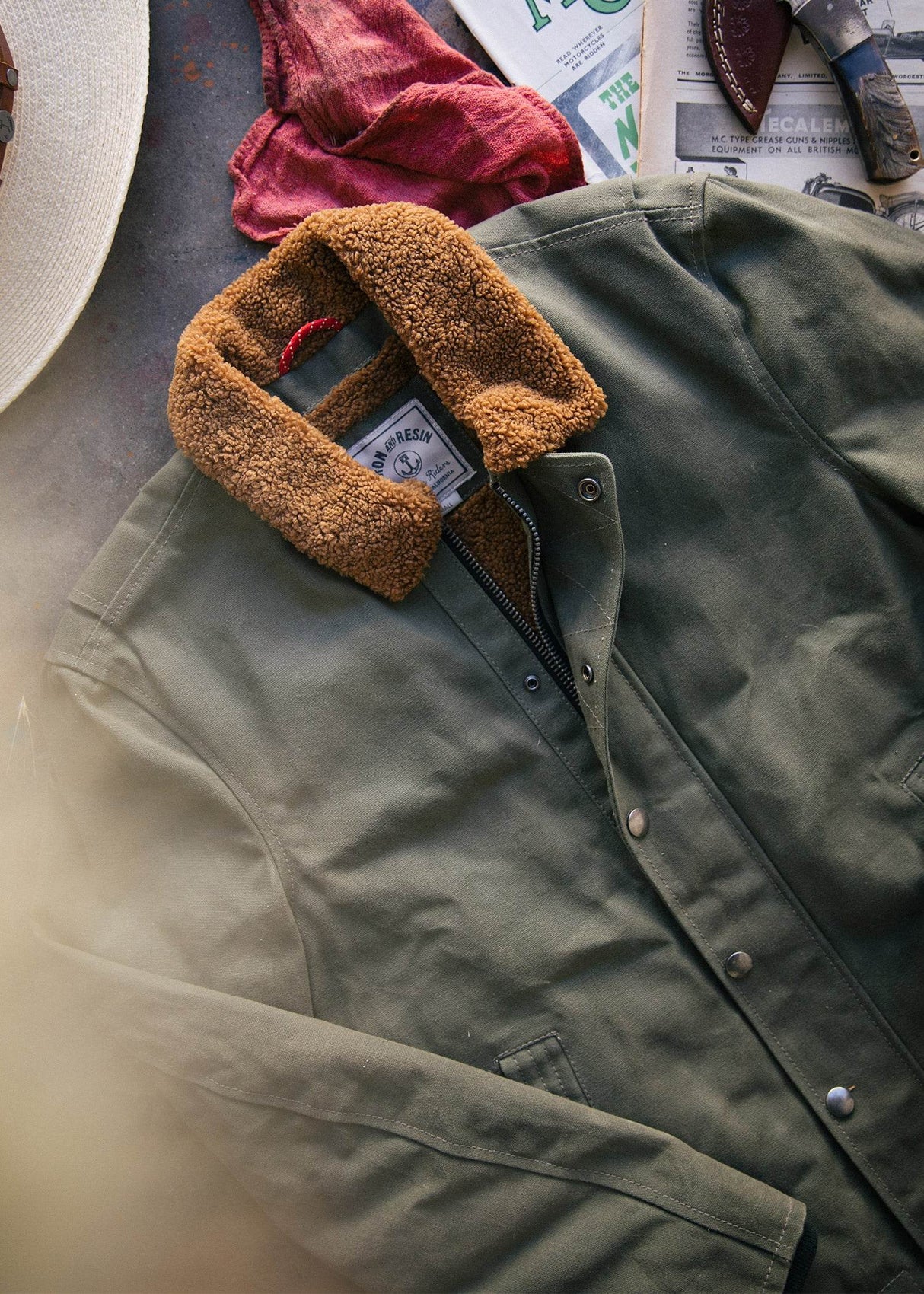 1st Gen Waxed Nautilus Jacket from Iron & Resin