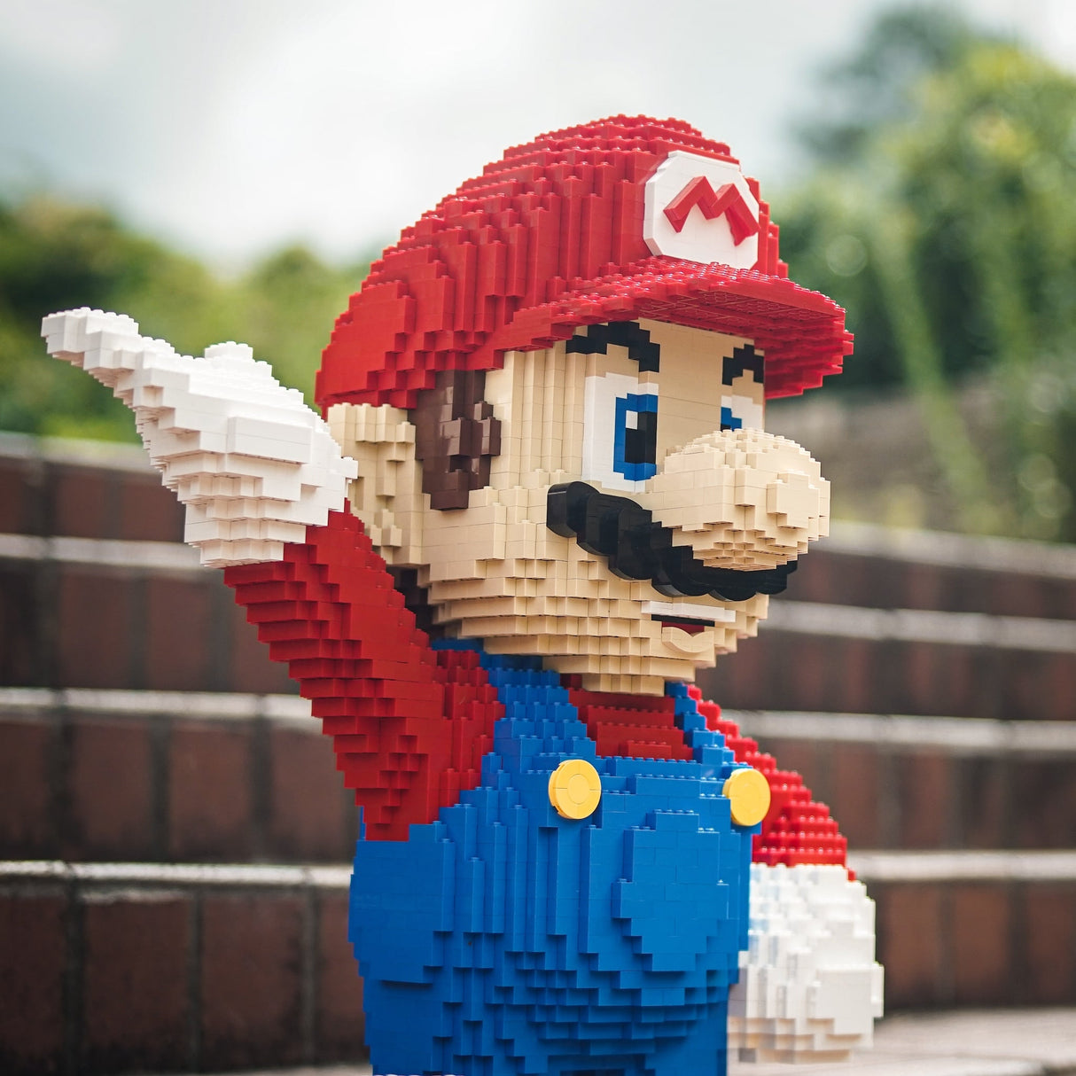Life-Sized Italian Plumber from Bricker Builds