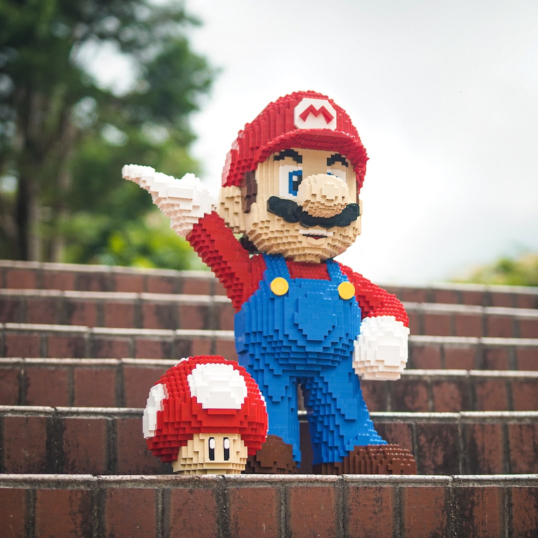 Life-Sized Italian Plumber from Bricker Builds