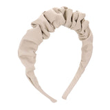 Beautiful Pleated Solid Headband from Madeline Love