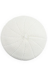C.C SCALLOPED WAVE PATTERN BERET from Madeline Love