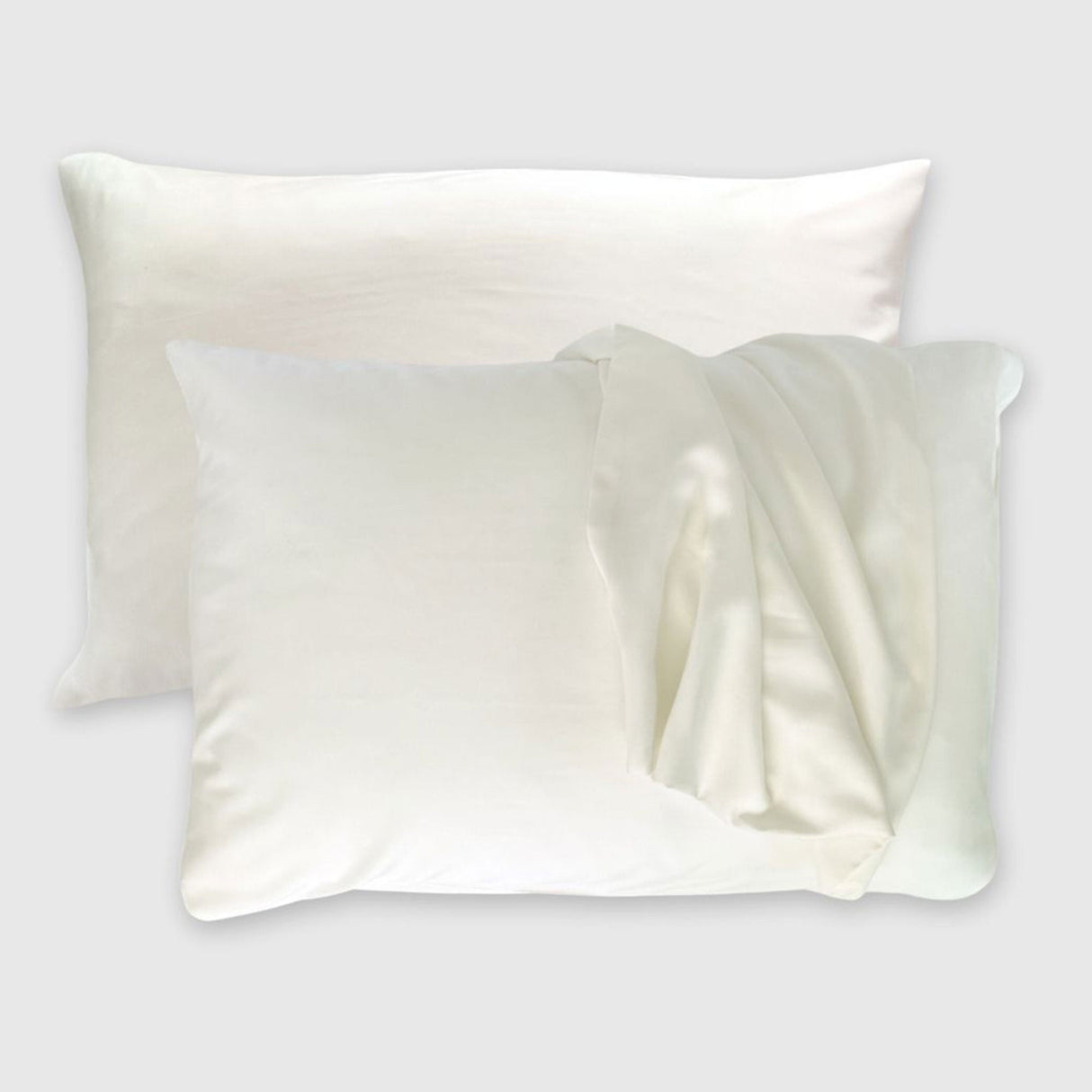 Bamboo Pillowcase Set – Ivory from BedVoyage