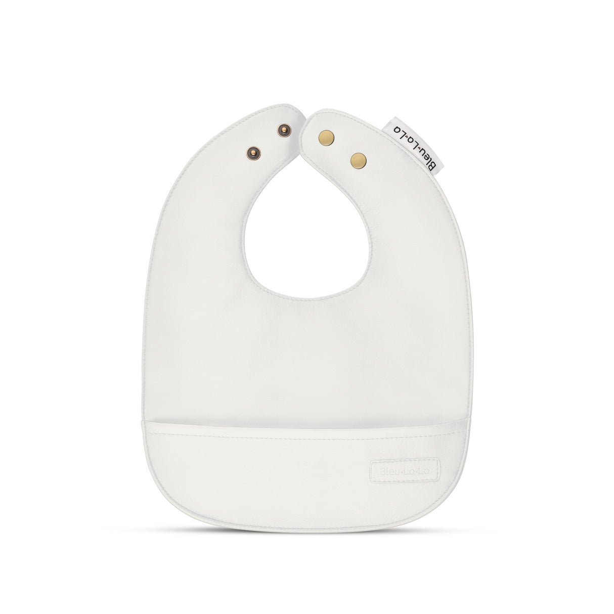 Classic Single Ivory Bib from Bleu La La