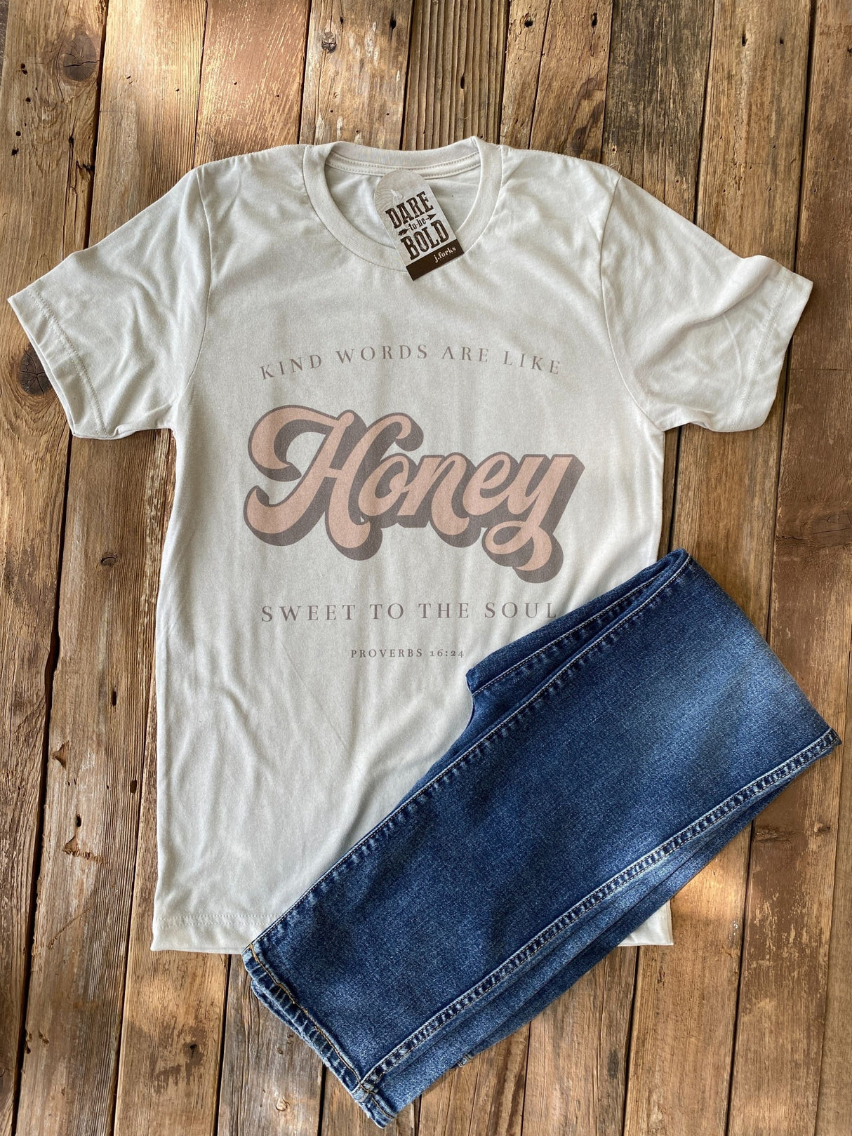 2197 Honey Proverbs Tee from J.Forks Designs