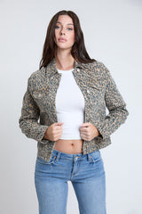 Women's Bull Denim Mid Length Jacket from YMI JEANS