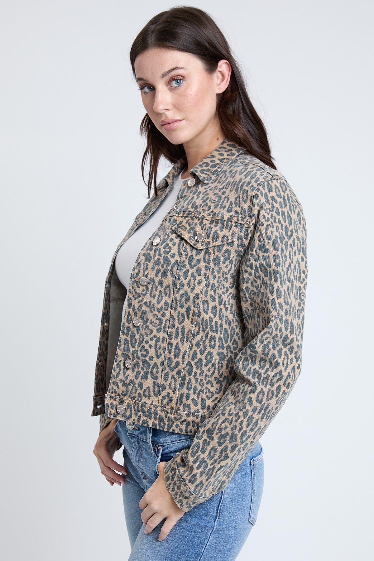 Women's Bull Denim Mid Length Jacket from YMI JEANS