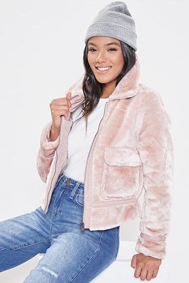 Women's Winter Faux Fur Jacket Jacket From YMI JEANS