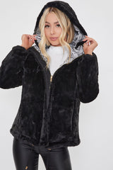 Women's Winter Faux Fur Reversible Jacket Jacket From YMI JEANS
