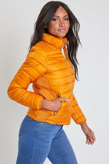 Women's Winter Fitted Puffer Jacket from YMI JEANS