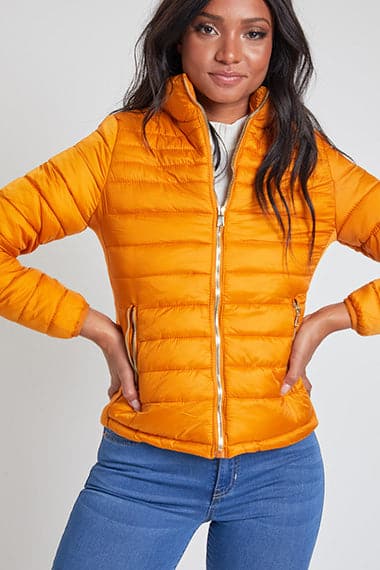 Women's Winter Fitted Puffer Jacket from YMI JEANS