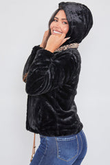 Women's Winter Faux Fur Reversible Jacket from YMI JEANS