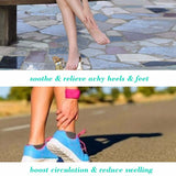 Anti-Fatigue Compression Sock for Improved Circulation, Swelling, Plantar Fasciitis and Tired Feet from Jupiter Gear