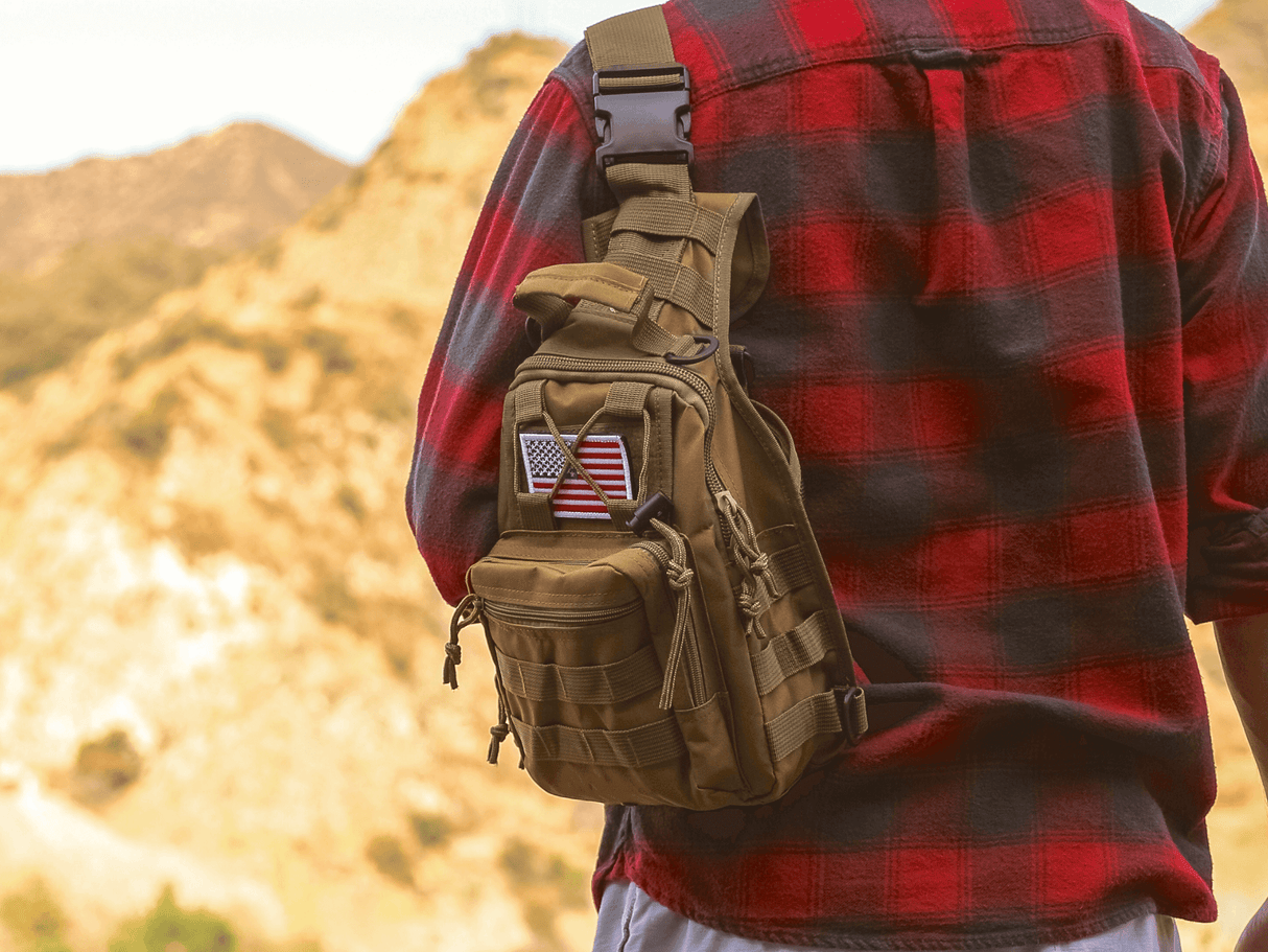 Tactical USA Flag Patch with Detachable Backing from Jupiter Gear