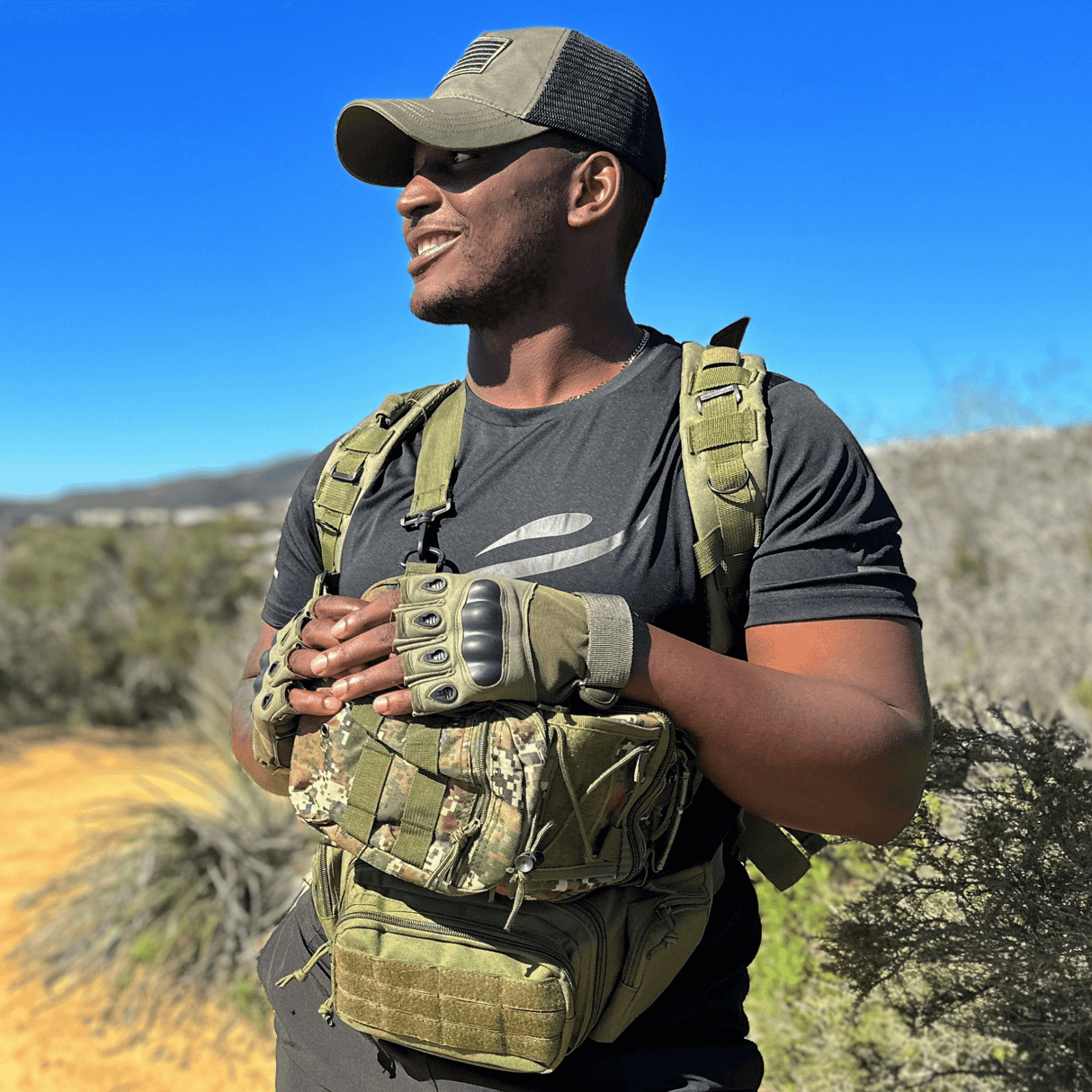 Tactical Fingerless Airsoft Gloves for Outdoor Sports, Paintball, and Motorcycling from Jupiter Gear