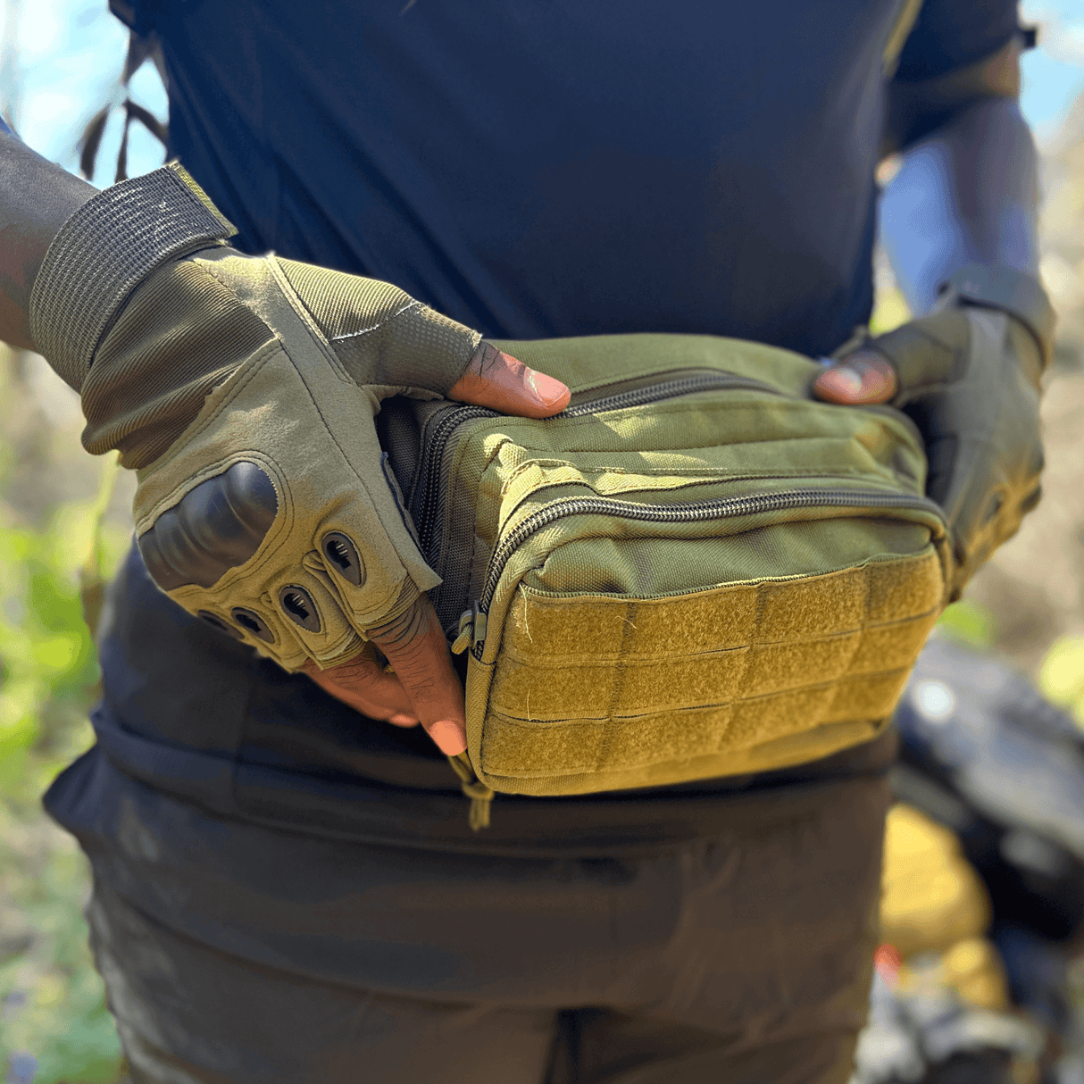 Tactical Fingerless Airsoft Gloves for Outdoor Sports, Paintball, and Motorcycling from Jupiter Gear