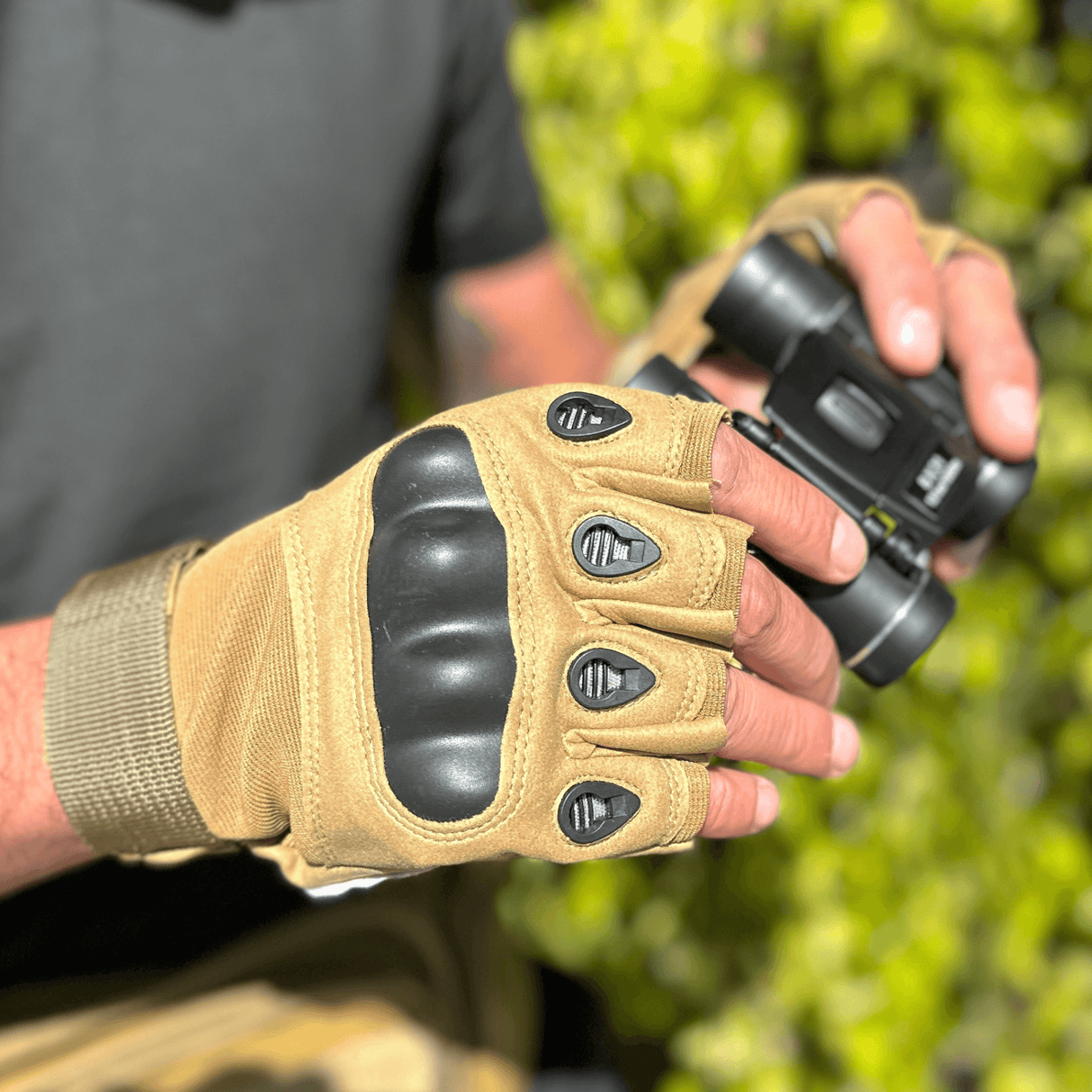 Tactical Fingerless Airsoft Gloves for Outdoor Sports, Paintball, and Motorcycling from Jupiter Gear