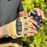Tactical Fingerless Airsoft Gloves for Outdoor Sports, Paintball, and Motorcycling from Jupiter Gear