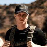 American Flag Trucker Hat with Adjustable Strap from Jupiter Gear