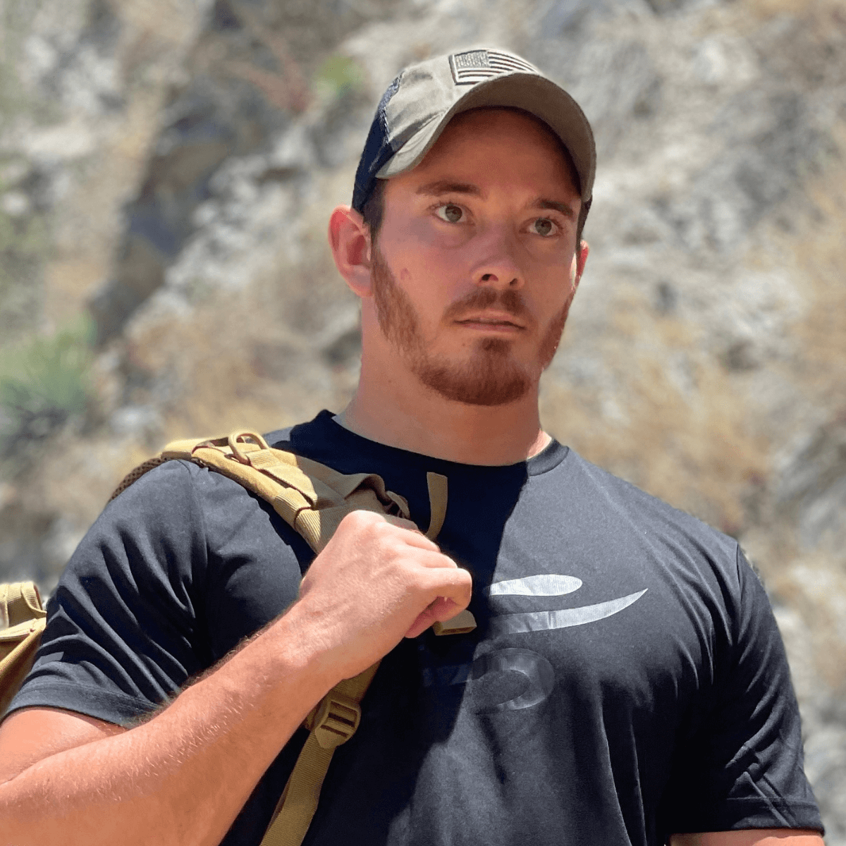 American Flag Trucker Hat with Adjustable Strap from Jupiter Gear