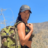 American Flag Trucker Hat with Adjustable Strap from Jupiter Gear