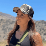 American Flag Trucker Hat with Adjustable Strap from Jupiter Gear