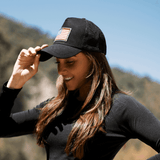 American Flag Trucker Hat with Adjustable Strap from Jupiter Gear