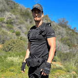 Tactical-Style Patch Hat with Adjustable Strap from Jupiter Gear