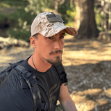 Tactical-Style Patch Hat with Adjustable Strap from Jupiter Gear