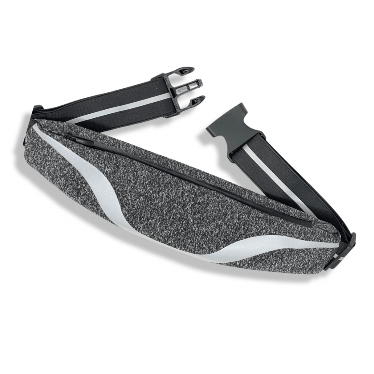 Water-Resistant Sport Waist Pack Running Belt with Reflective Strip from Jupiter Gear