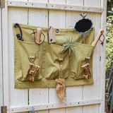 Three-Pocket Green Canvas Organizer for Garden Tools From Rustic Reach