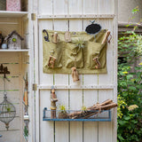Three-Pocket Green Canvas Organizer for Garden Tools From Rustic Reach