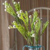 Artificial Berzelia Fruit Stem 24" Tall Faux From Rustic Reach