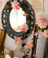 Artificial Dahlia Flower Vine 59" Long From Rustic Reach