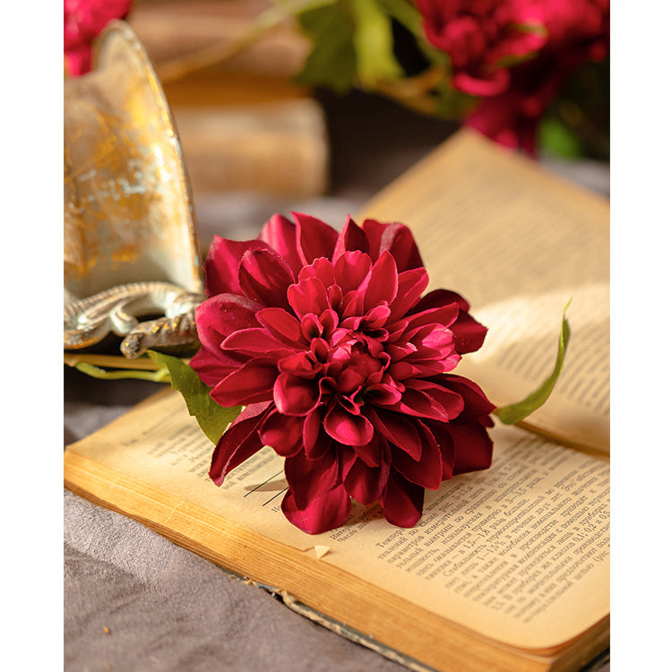Artificial Dahlia Flower Vine 59" Long From Rustic Reach