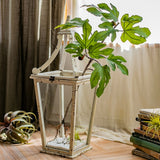Artificial Faux Fig Leaf Stem From Rustic Reach