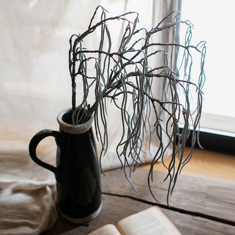 Artificial Faux Let Fall Plant Stem 29" Tall  From Rustic Reach