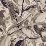 Tache Microfiber Abstract Wispy Leaf Taupe Grey Duvet Cover (JHW-843) from Tache Home Fashion