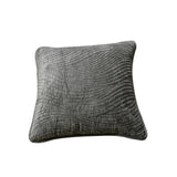 Tache Velvet Dreams Dark Taupe Plush Waves Cushion Covers / Euro Sham (JHW-852BR)