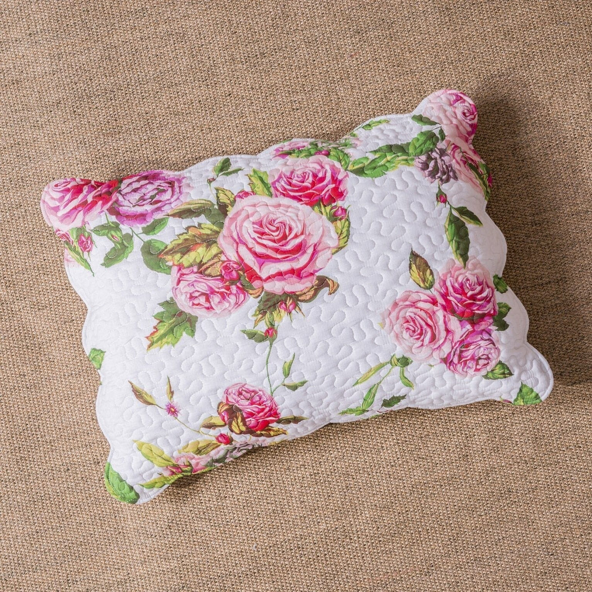 DaDa Bedding Bed in a Bag Bundle Set - Romantic Roses Lovely Blooming Floral Bedding Set (JHW-879) from DaDalogy Bedding Collection