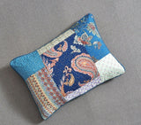 Tache Cotton Patchwork Paisley Bohemian Night Flower Pillow Sham (JHW-882)