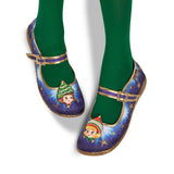 Chocolaticas® Jolly Sisters  Women's Mary Jane Flat from Hot Chocolate Design