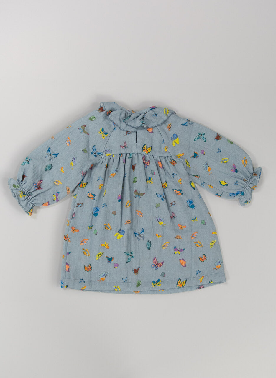 The Gigi Dress - Blue Madame Butterfly from Timo & Violet