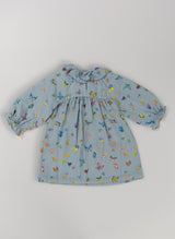 The Gigi Dress - Blue Madame Butterfly from Timo & Violet