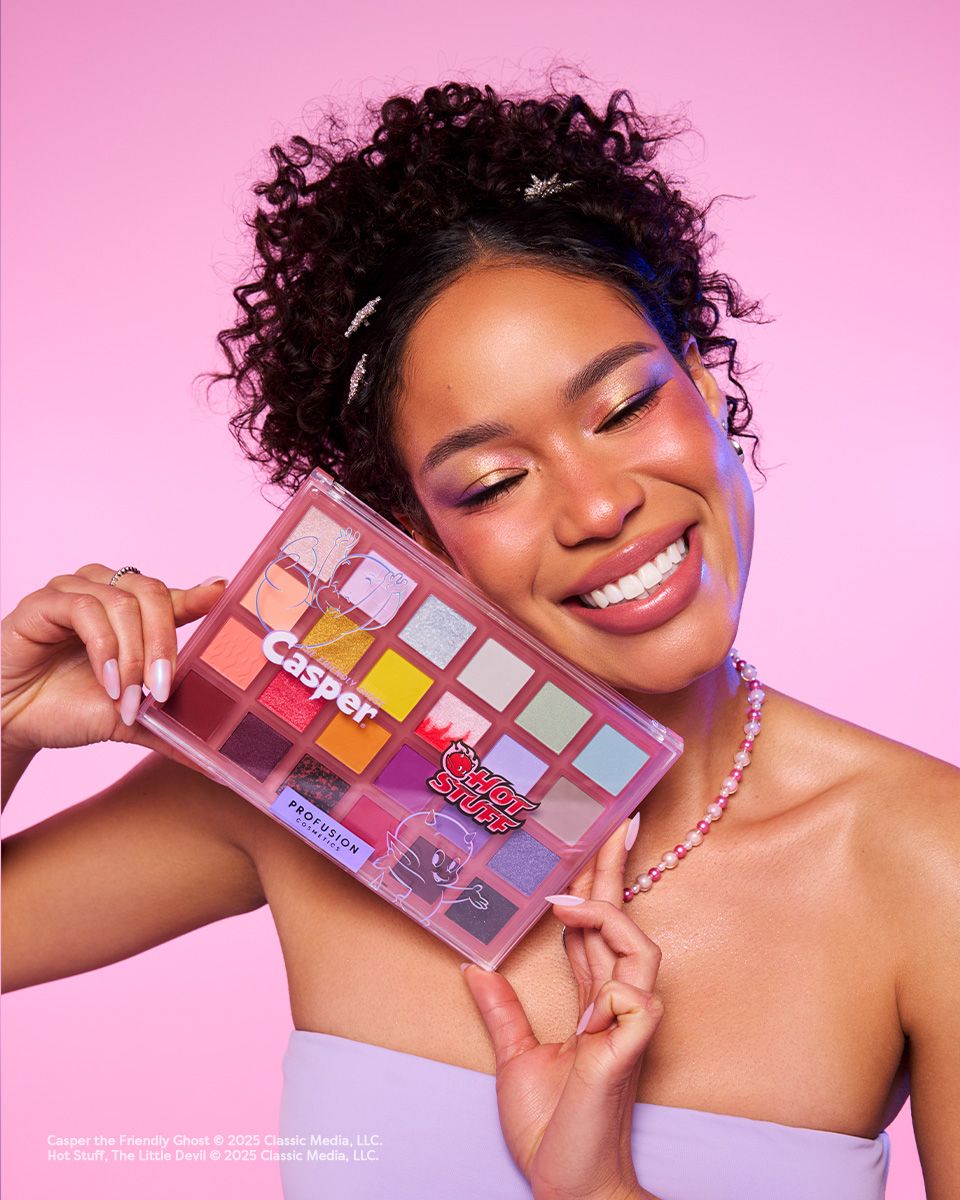 Casper & Hot Stuff 24 Shade Palette from Profusion Cosmetics