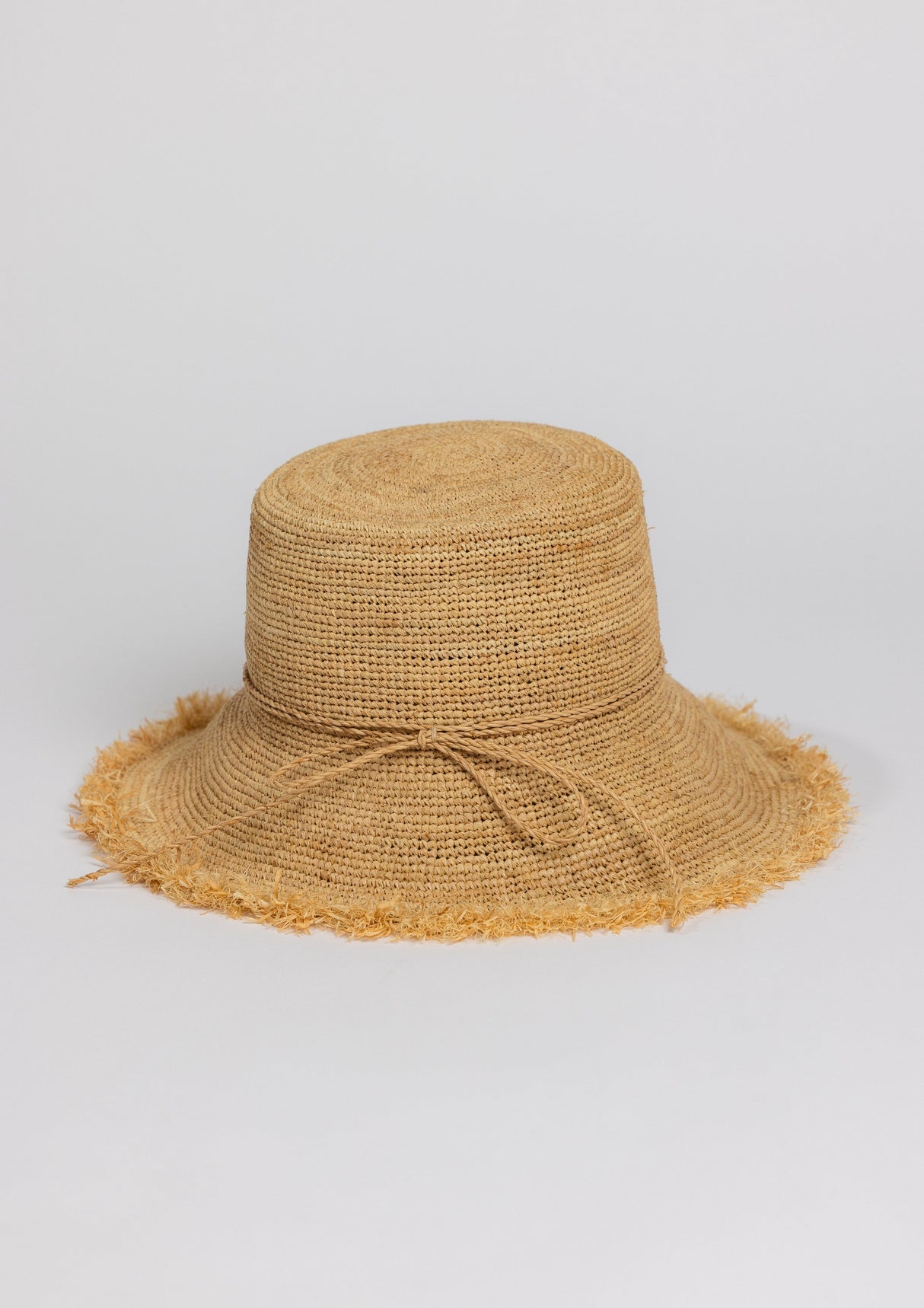Packable Raffia Bucket Hat from Hat Attack New York