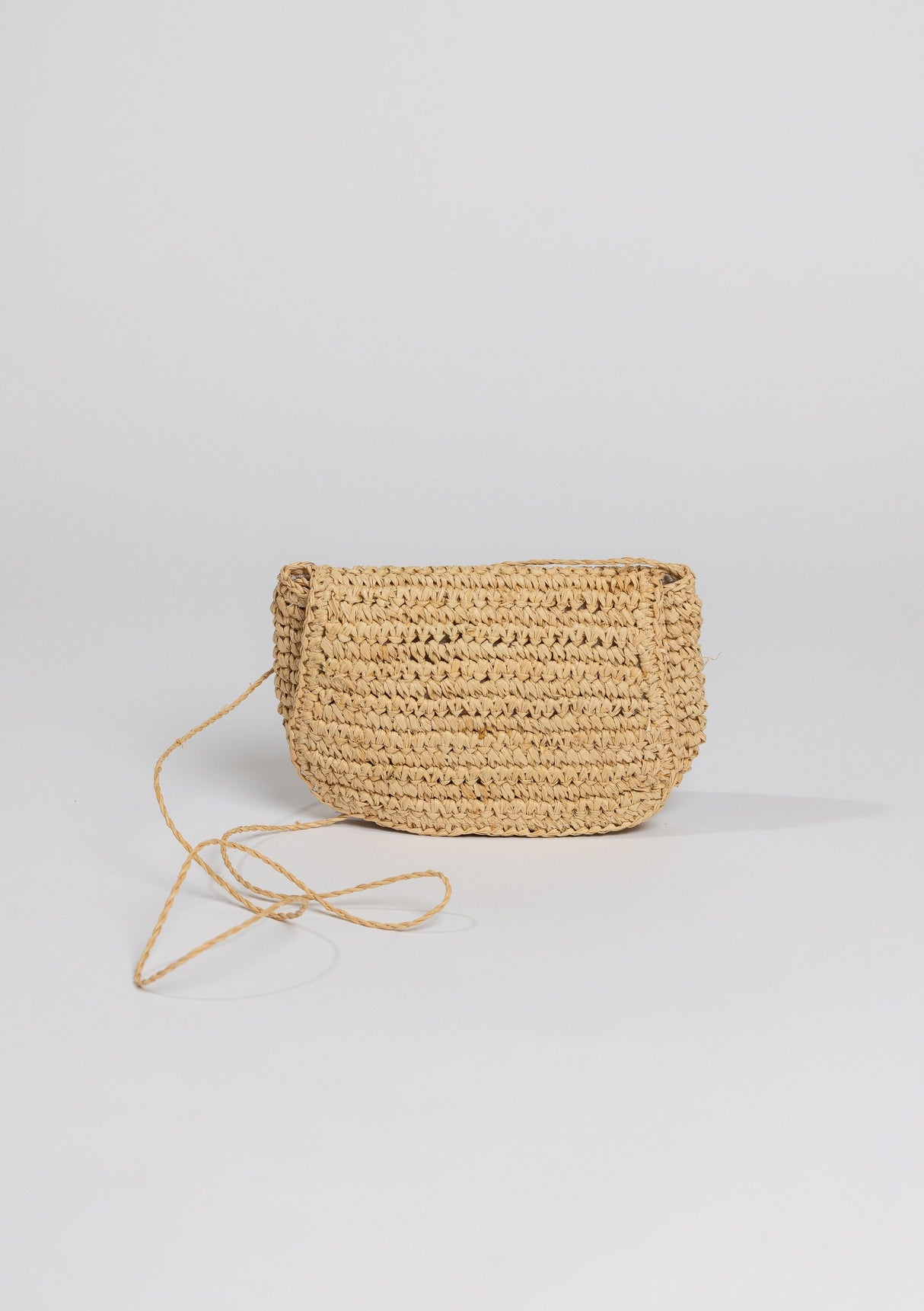 Straw Belt Bag- Natural from Hat Attack New York