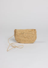 Straw Belt Bag- Natural from Hat Attack New York